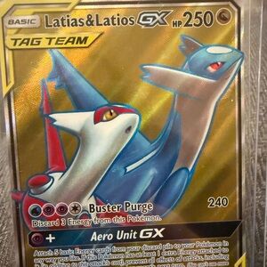 Pokemon Tag Team Card with Latias and Latios